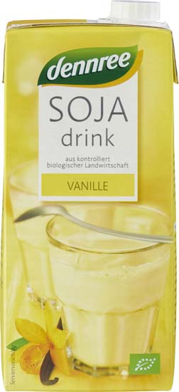 Bautura de Soia cu Vanilie Bio 1L Dennree