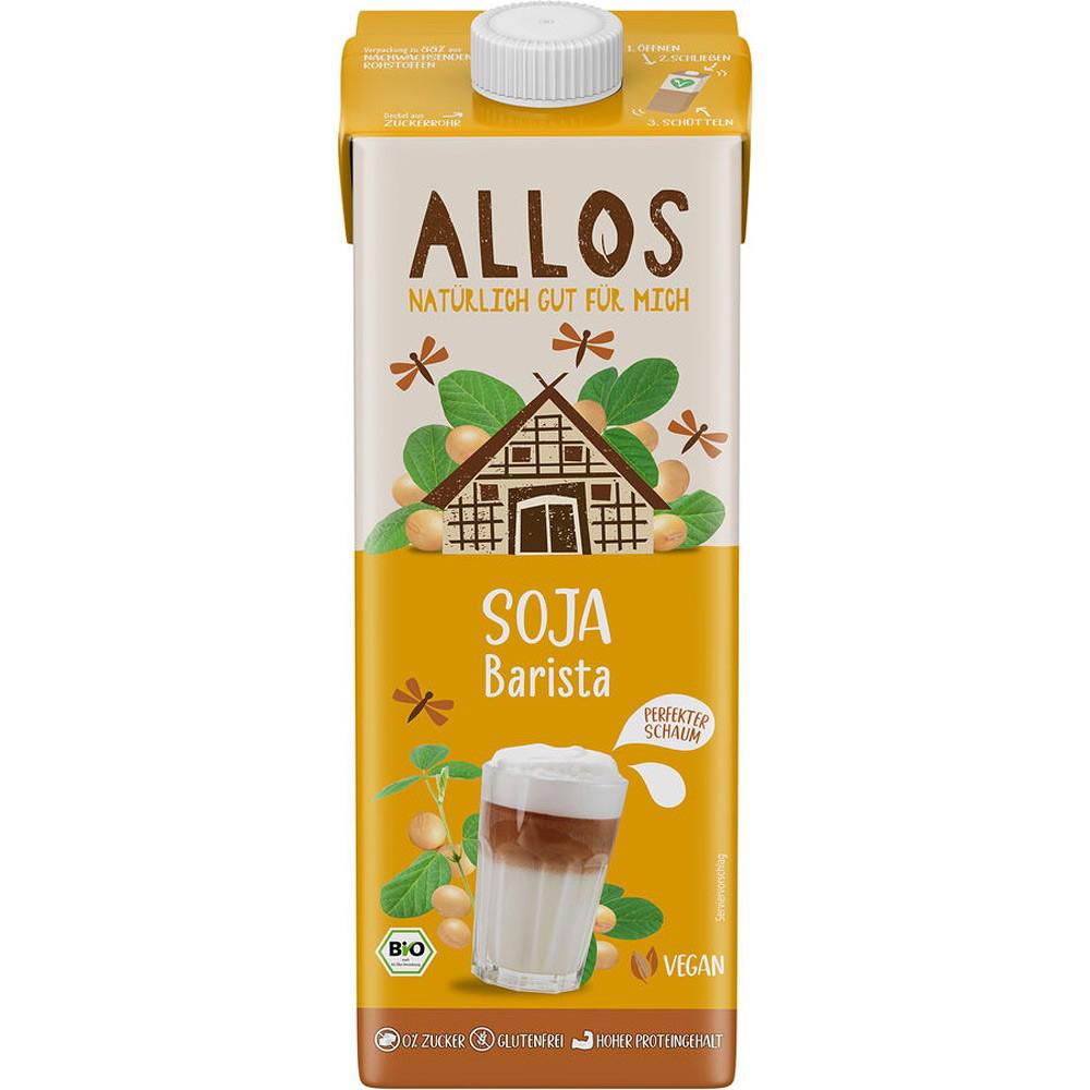 Bautura de Soia Fara Gluten Barista Bio 1 litru Allos