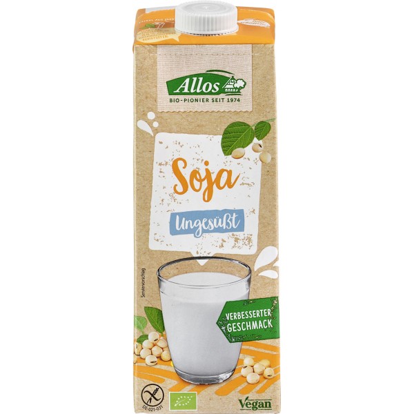 Bautura de Soia Fara Gluten si Lactoza Bio 1L Allos