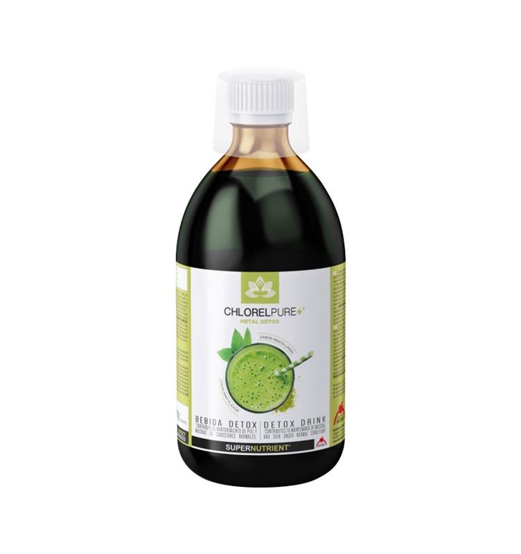 Bautura Detoxifianta cu Aroma de Menta si Lamaie Chlorelpure 500 mililitri Dieteticos Intersa