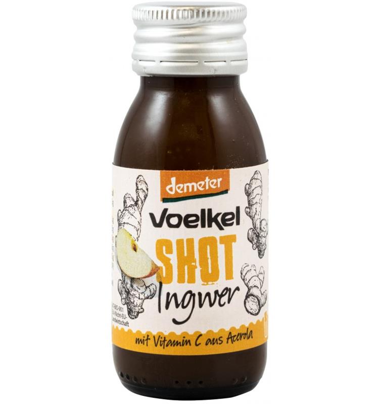 Bautura din Ghimbir cu Vitamina C din Acerola Bio 60 mililitri Voelkel
