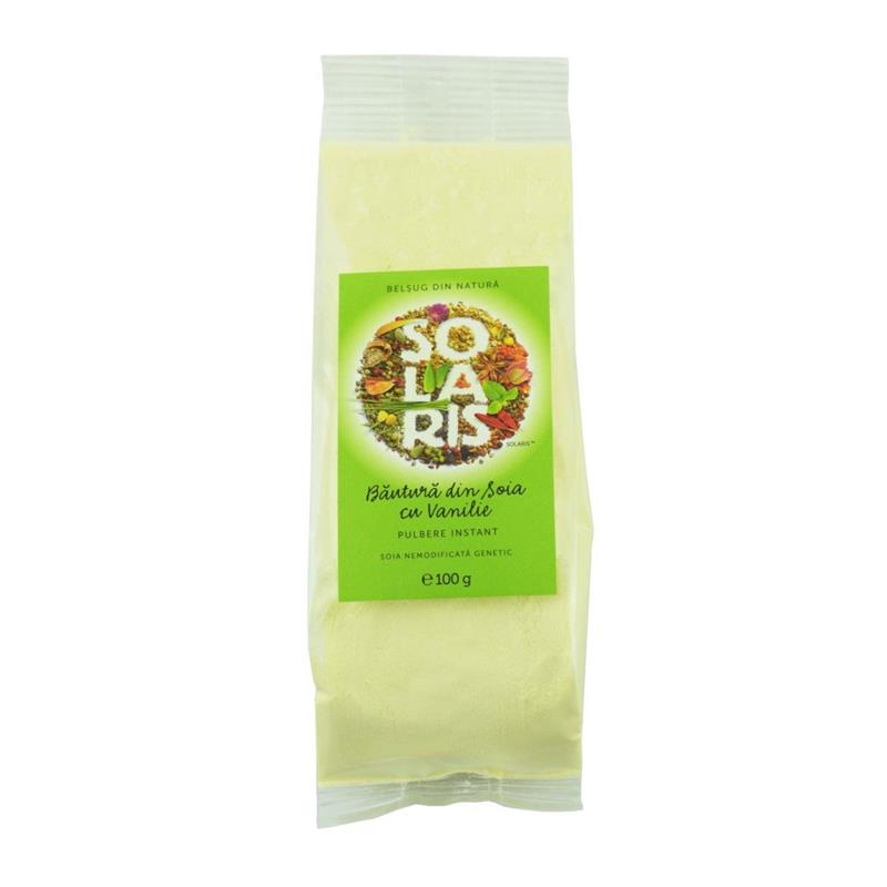 Bautura din Soia cu Vanilie 100 grame Solaris