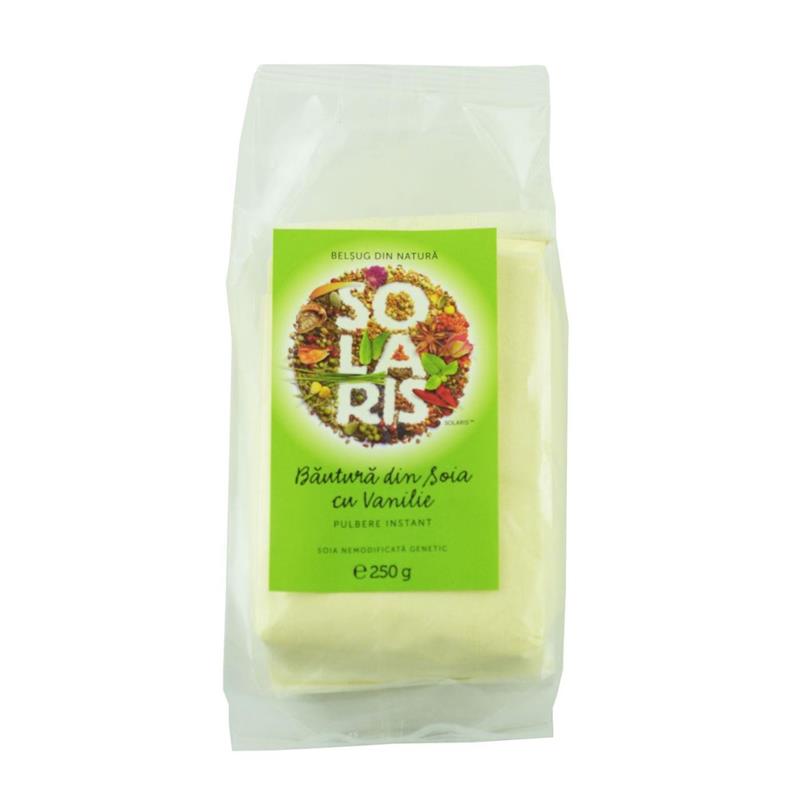 Bautura din Soia cu Vanilie 250 grame Solaris