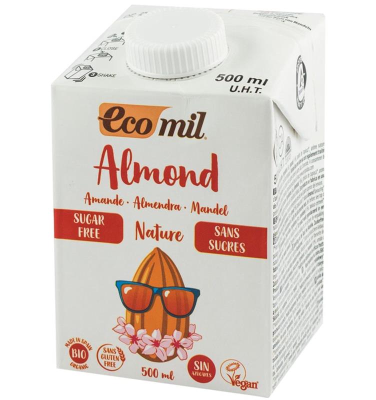Bautura Natur de Migdale Fara Zahar Bio 500ml Ecomil
