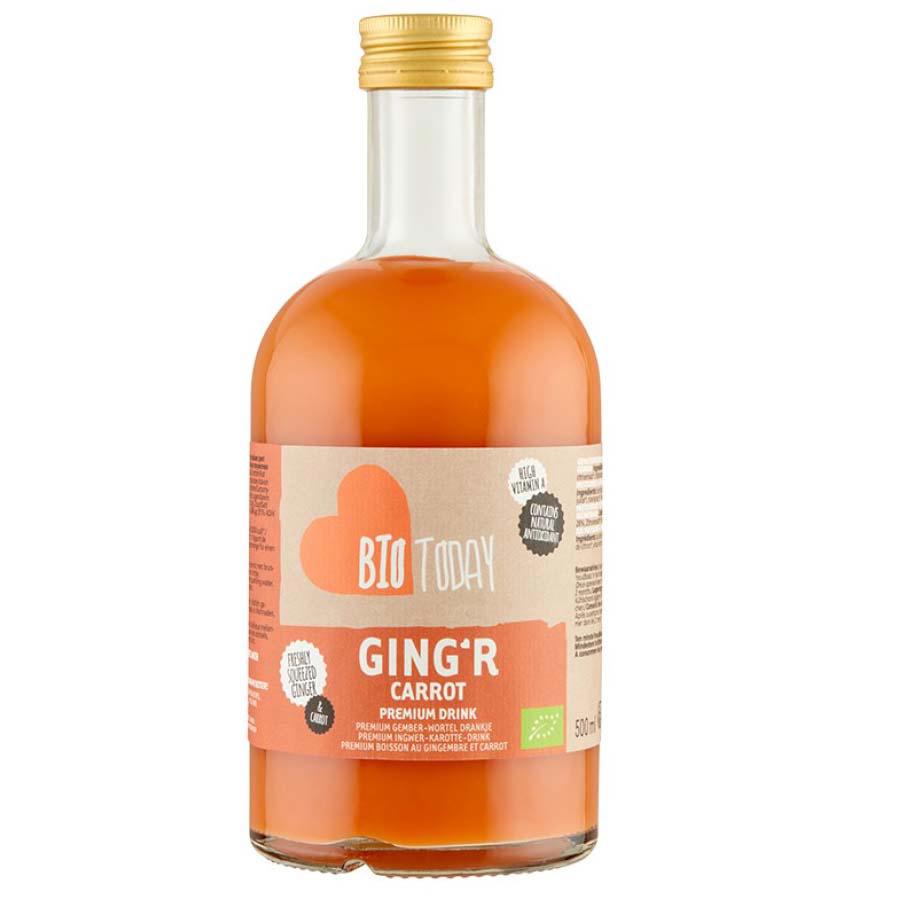 Bautura Premium cu Ghimbir si Morcov Eco 500 mililitri Bio Today