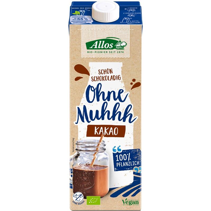 Bautura Vegetala cu Cacao Fara Lactoza Bio 1 litru Allos