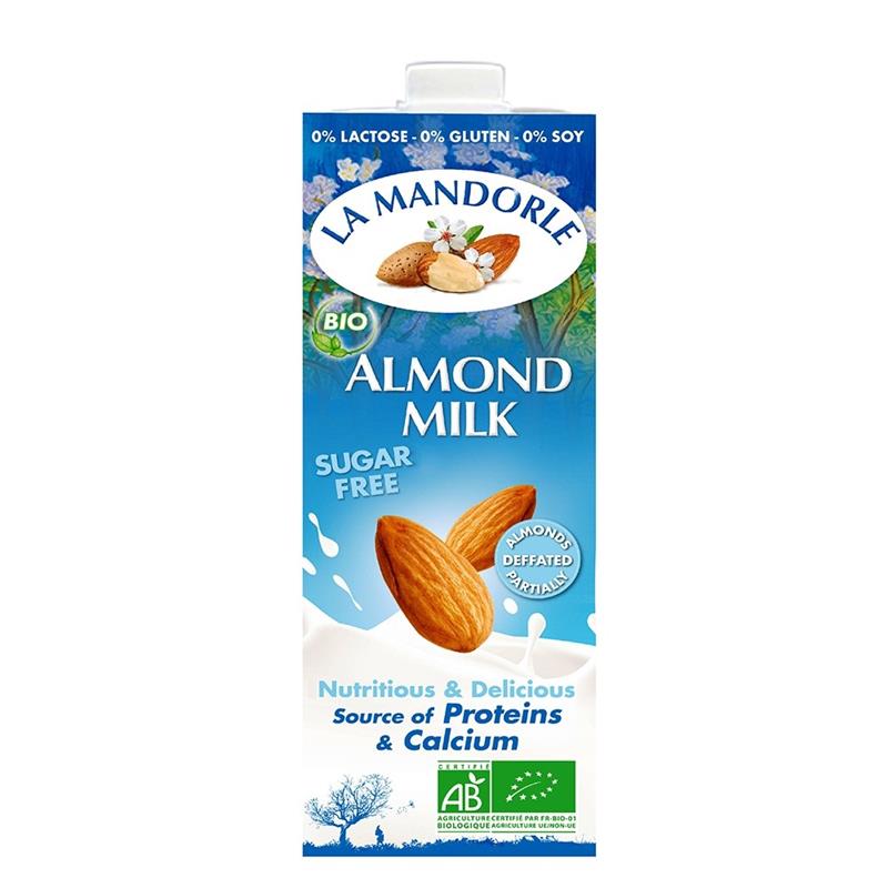 Bautura Vegetala de Migdale Bio fara Zahar La Mandorle 1L