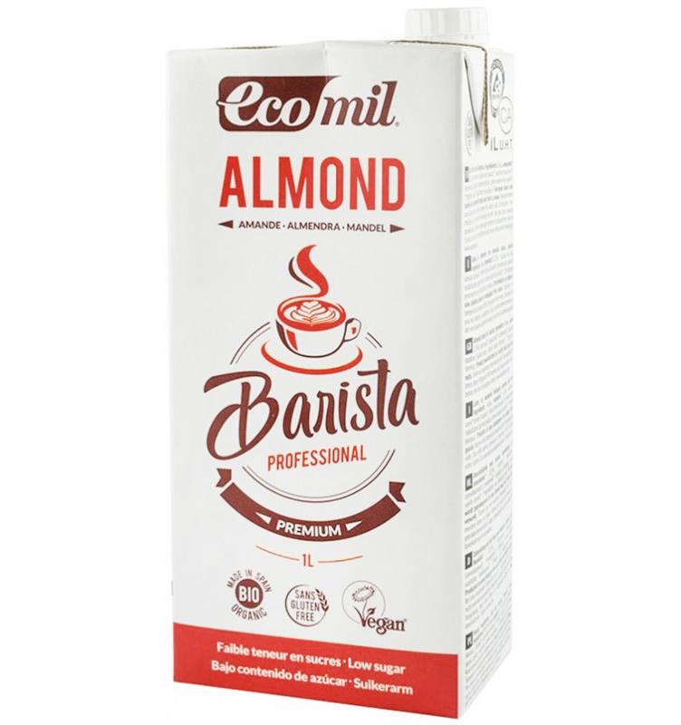 Bautura Vegetala de Migdale pentru Cafea Bio Barista 1L Ecomil