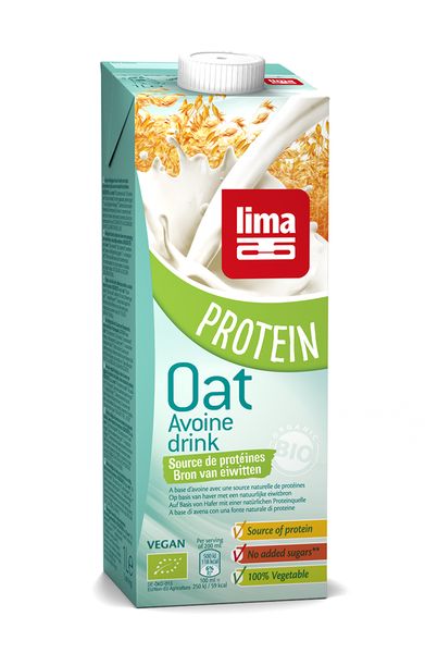 Bautura Vegetala de Ovaz cu Proteine Bio Lima 1L