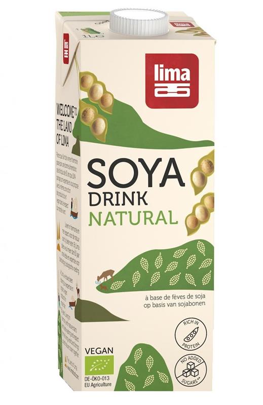 Bautura Vegetala de Soia Bio Lima 1L