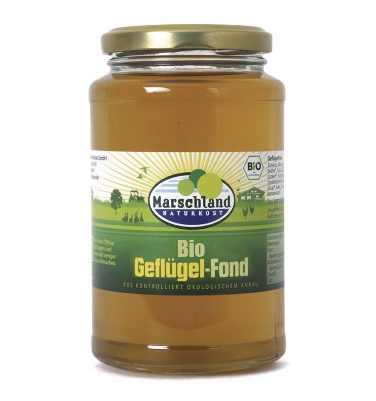 Baza pentru Supa de Pasare Bio 390 mililitri Marschland