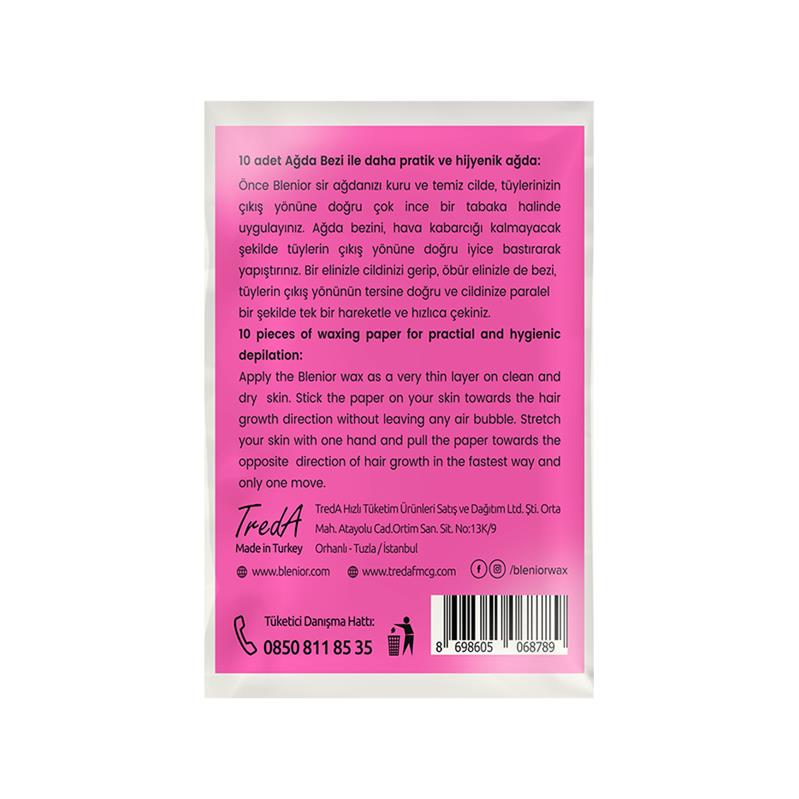 Benzi de Hartie pentru Epilat 10 bucati Blenior