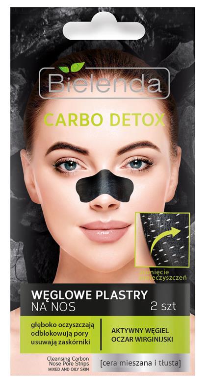 Benzi de Nas pentru Indepartarea Punctelor Negre 2buc Bielenda