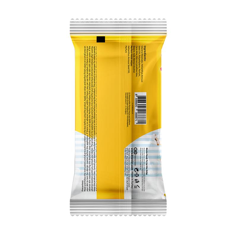 Benzi Depilatoare cu Ceara Rece pentru Corp Par Normal 12 bucati Blenior