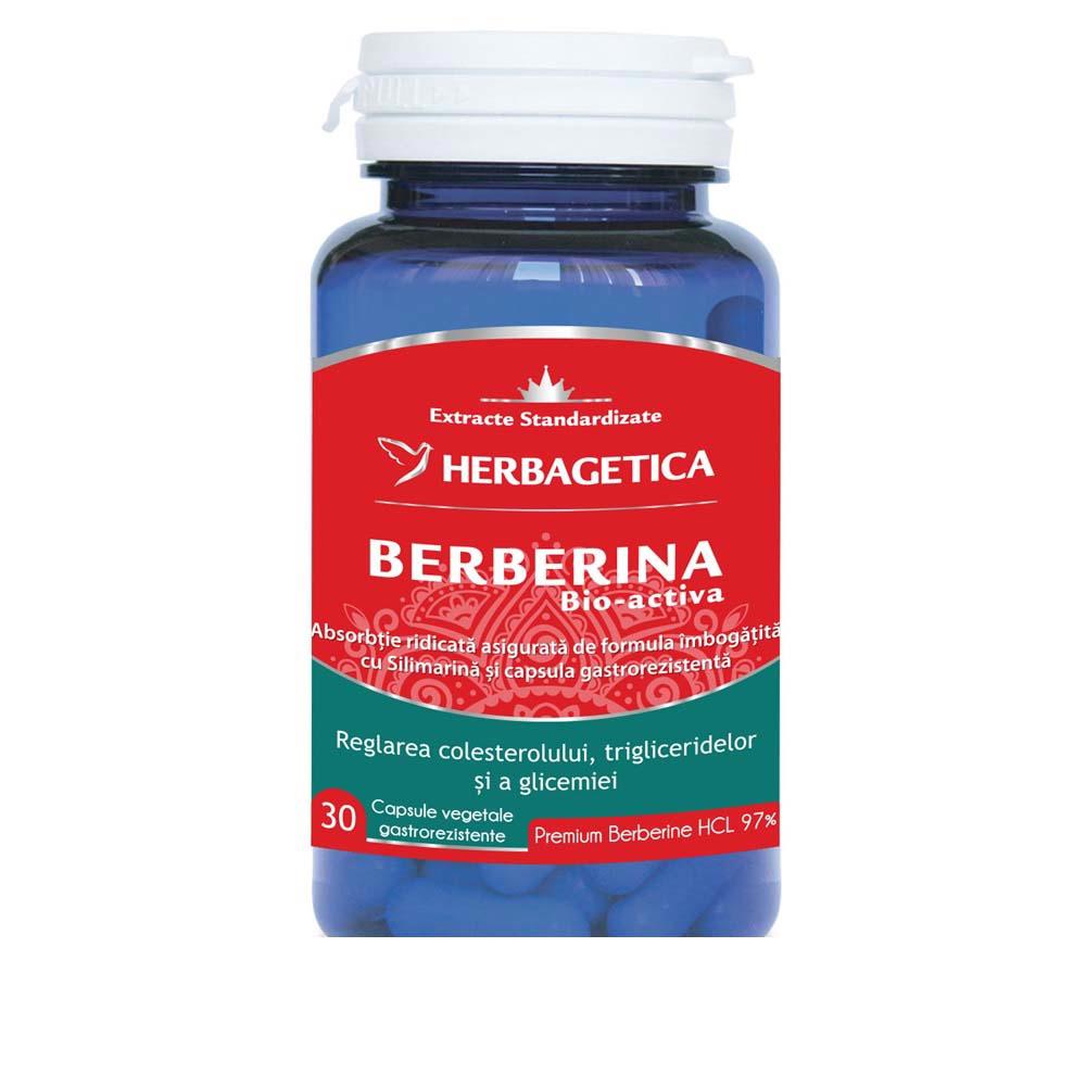Berberina Bio-Activa 30 capsule Herbagetica
