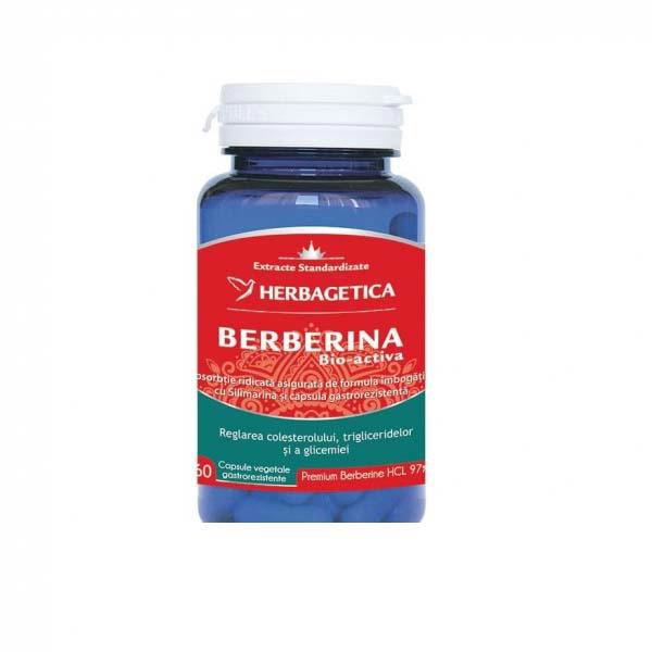 Berberina Bio-Activa 60 capsule Herbagetica