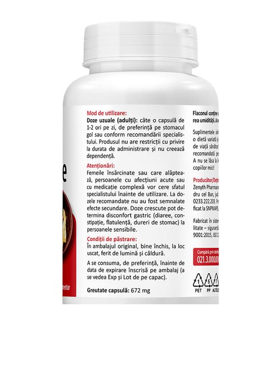 Berberine 500 miligrame 60 capsule Zenyth
