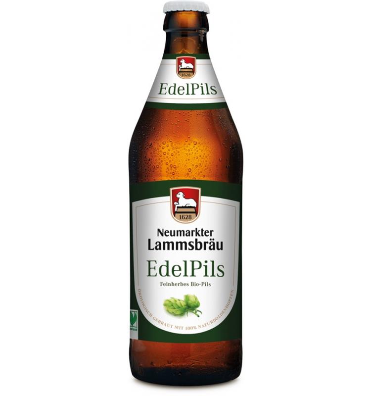 Bere Edelpils Bio 4.7% volum Alcool 500 mililitri Neumarkter
