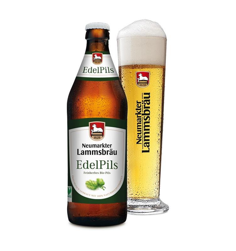 Bere Edelpils Bio 4.7% volum Alcool 500 mililitri Neumarkter