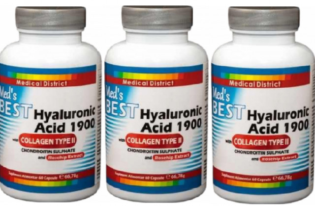 Best Hyaluronic Acid 1900 Medical District 3X 60cps 