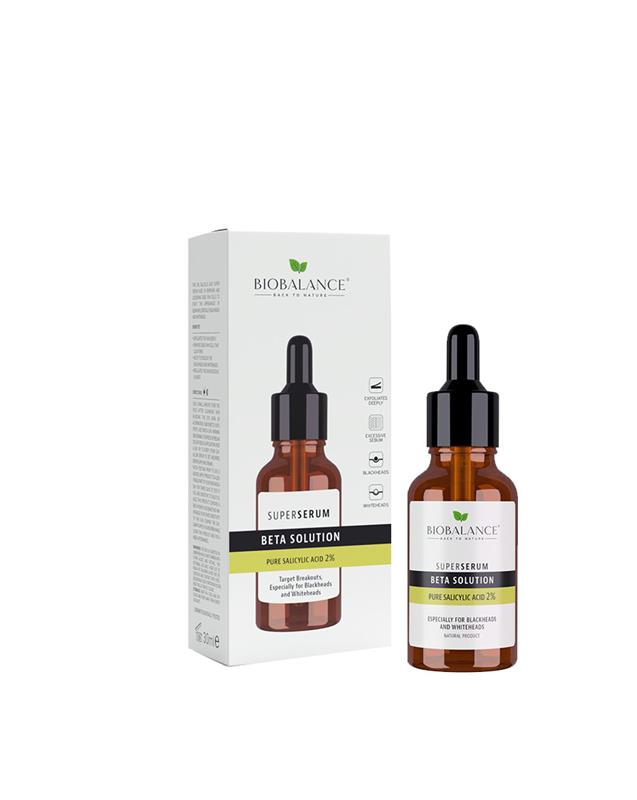 Beta Solution Acid Salicilic Pur 2% Super Serum 30 mililitri BioBalance