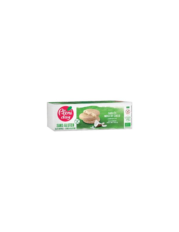 Biscuiti Bio Fara Gluten cu Nuca Cocos Pleniday 120gr