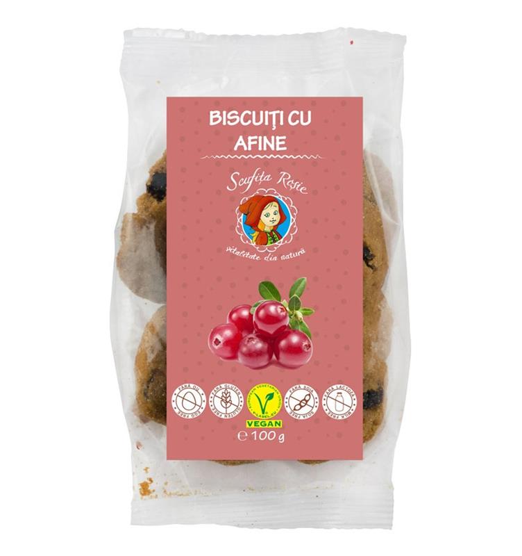 Biscuiti cu Afine 100gr Pronat