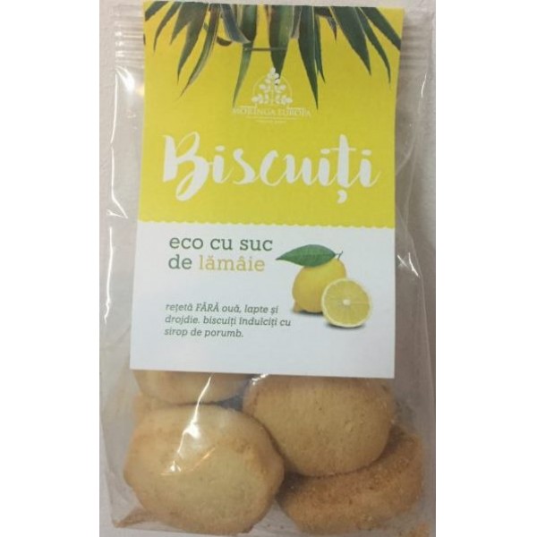 Biscuiti cu Suc de Lamaie Bio 250gr Moringa Eur