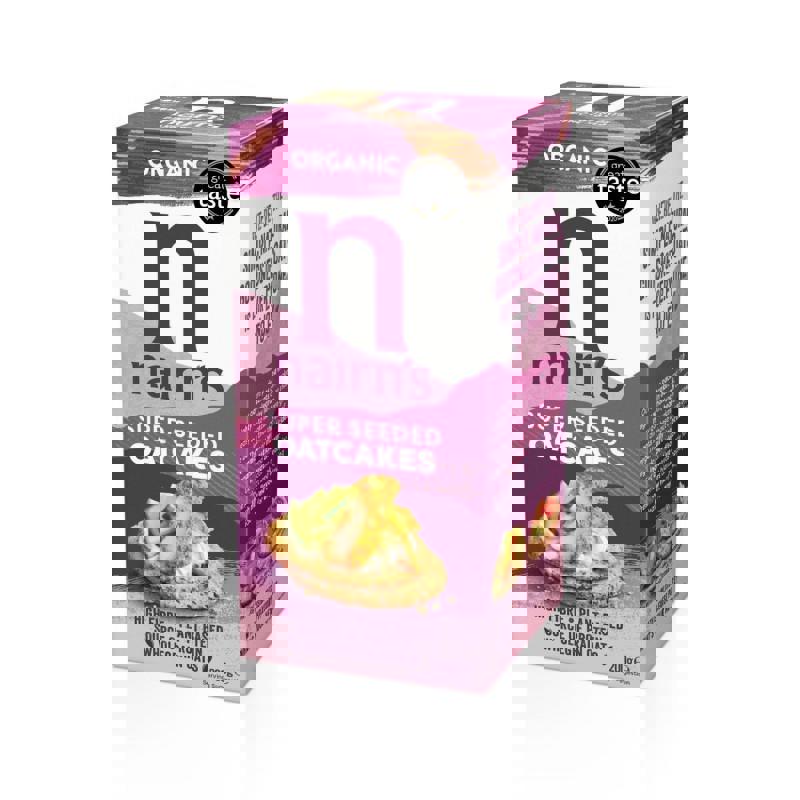 biscuiti de ovaz integral cu seminte 200gr nairn's	