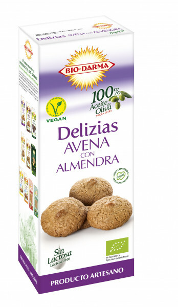 Biscuiti din Ovaz cu Migdale Bio 125gr Bio Derma