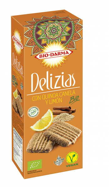 Biscuiti din Ovaz cu Quinoa, Scortisoara si Lamaie Bio 125gr Bio Darma