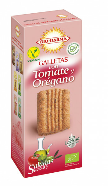 Biscuiti din Ovaz cu Rosii si Oregano Bio 125gr Bio Darma