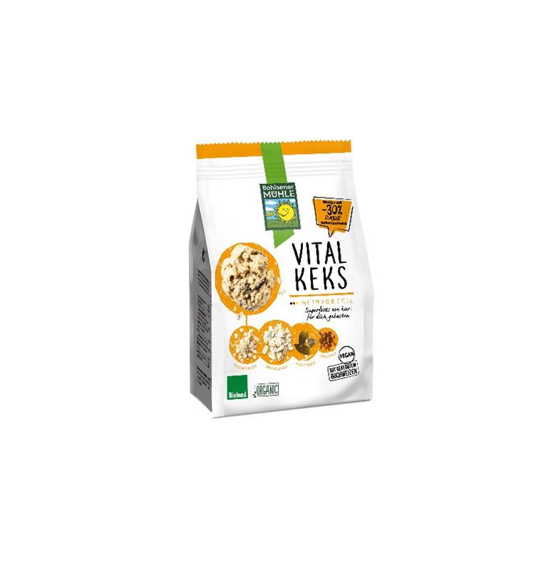 Biscuiti din Ovaz cu Seminte Bio Vital 150 grame Bohlsener Muhle