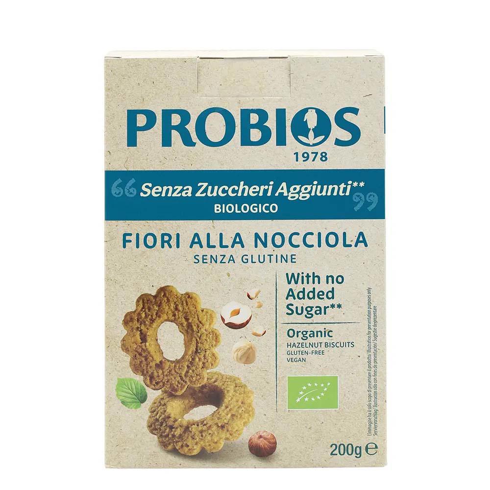 Biscuiti Fara Zahar cu Alune Bio 200 grame Probios