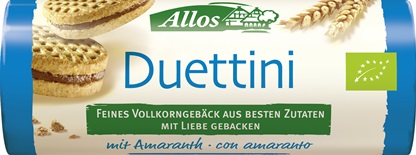 Biscuiti Mini cu Crema Bio 90gr Allos