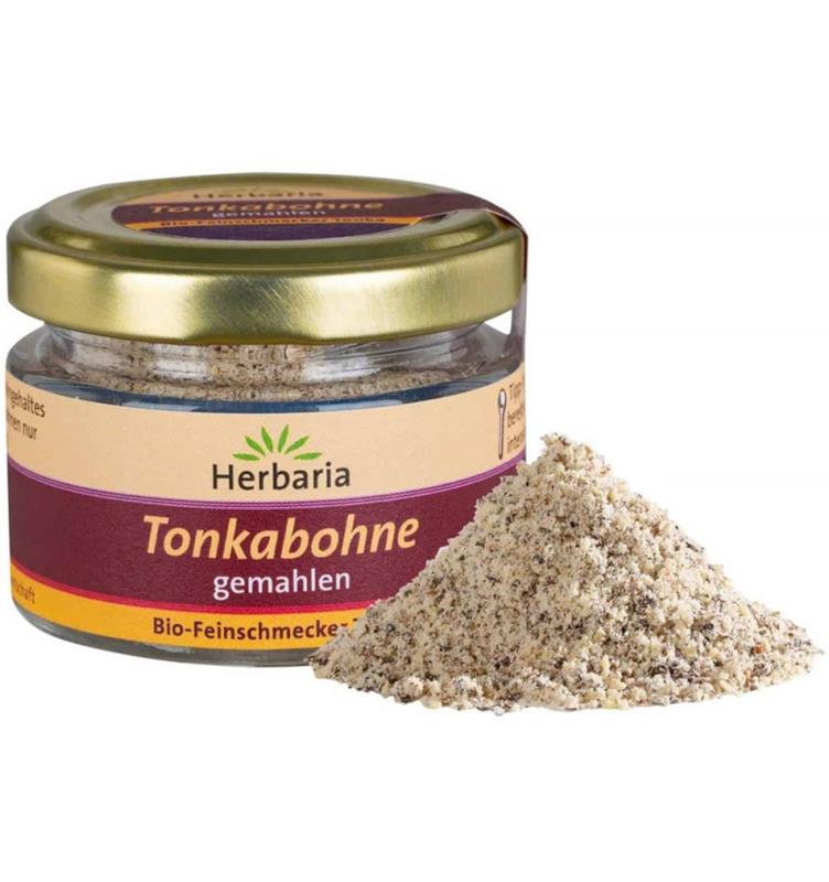 Boabe de Tonka Macinate Bio 10 grame Herbaria