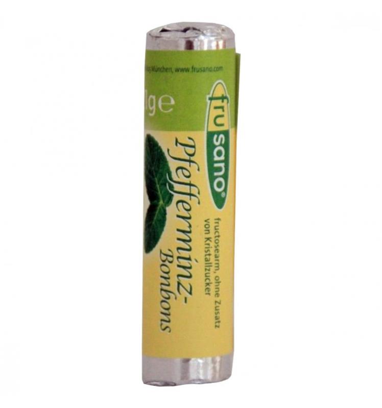 Bomboane Bio cu Menta Frusano 21gr