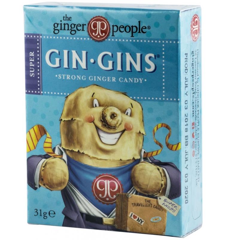 Bomboane cu Gust Intens de Ghimbir 31gr Ginger Party