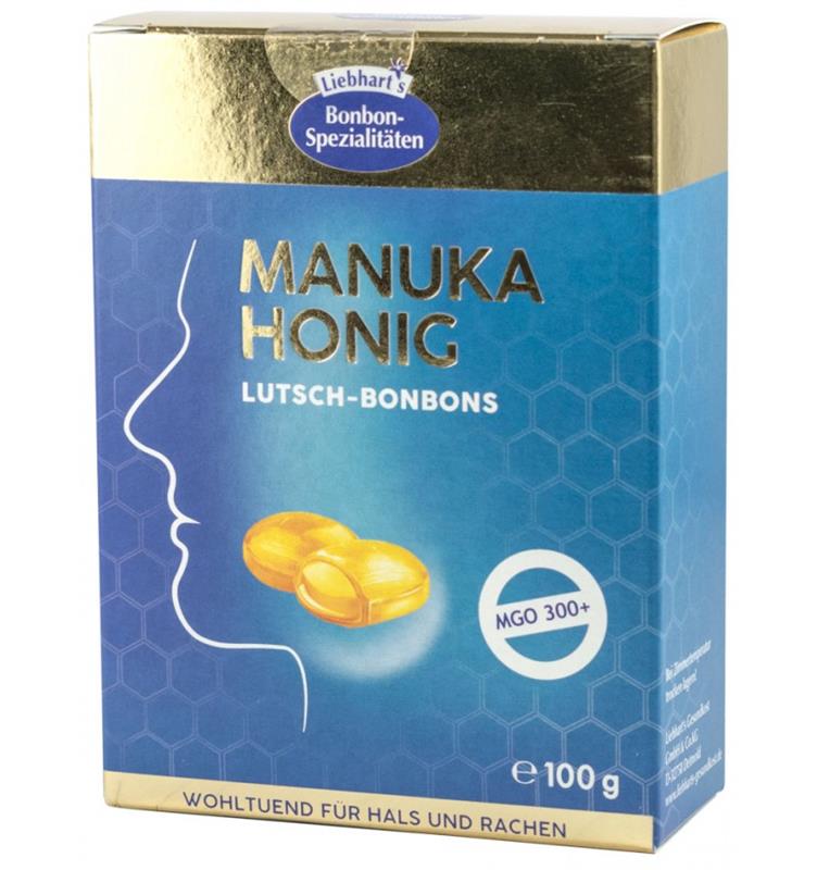 Bomboane cu Miere de Manuka 100gr Liebhart's