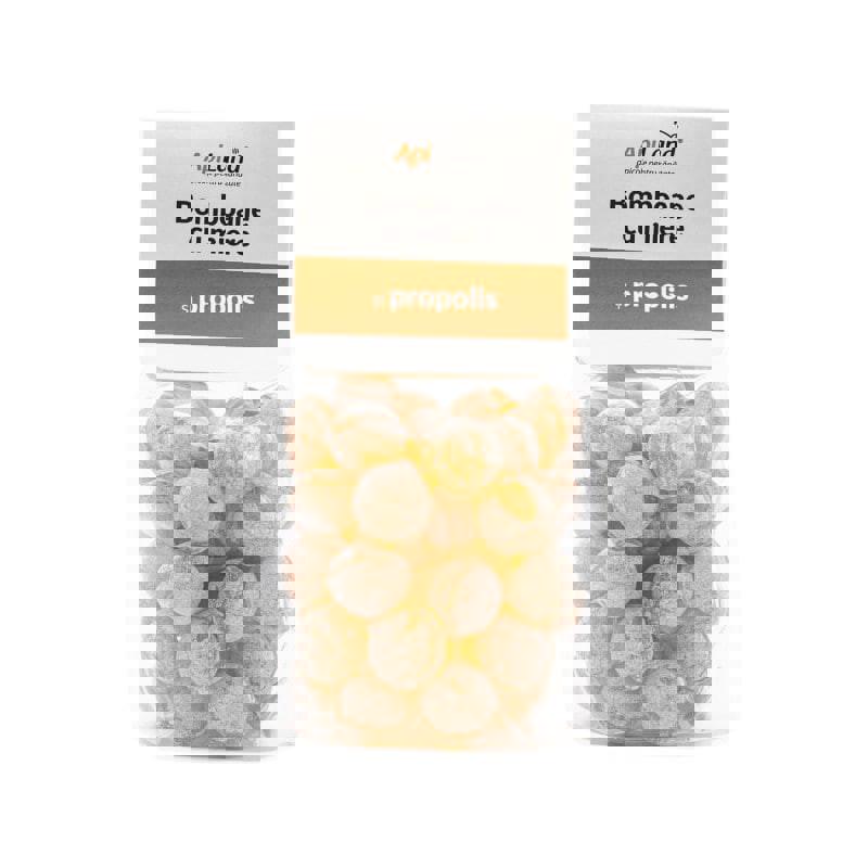 Bomboane cu Miere si Propolis 100 grame Apiland