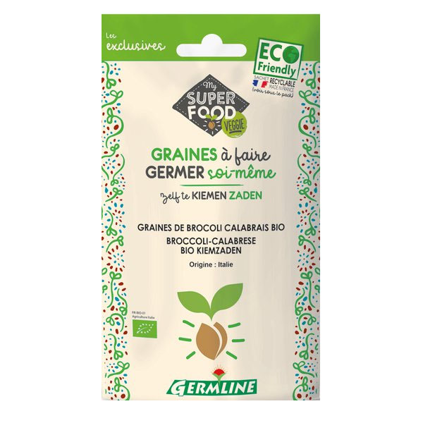 Broccoli Calabrese Seminte pentru Germinat Bio Germline 100gr