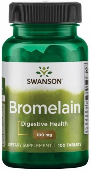Bromelain 240 GDU 100mg 100cps Swanson