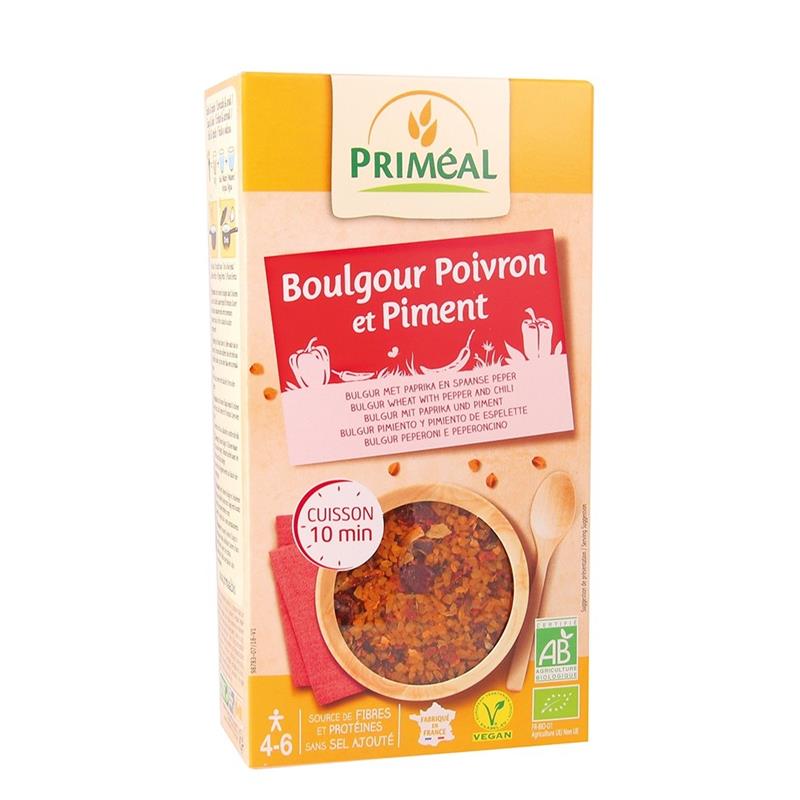 Bulgur Bio cu Ardei Iute Primeal 300gr