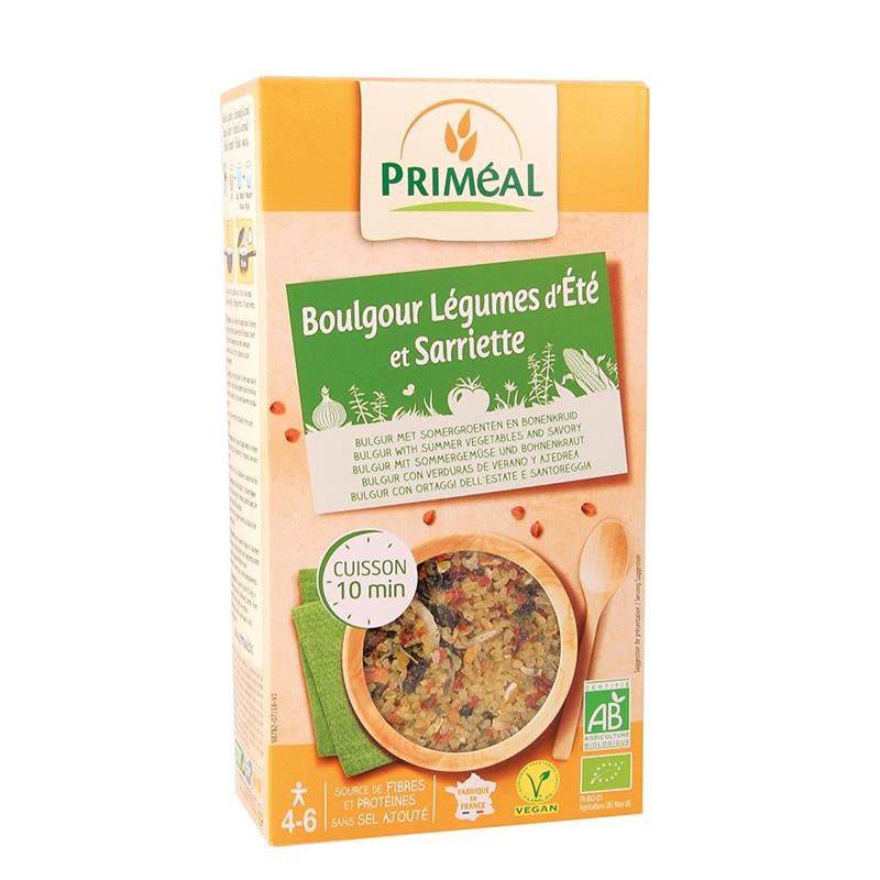 Bulgur cu Legume de Vara si Cimbru Bio 300gr Primeal