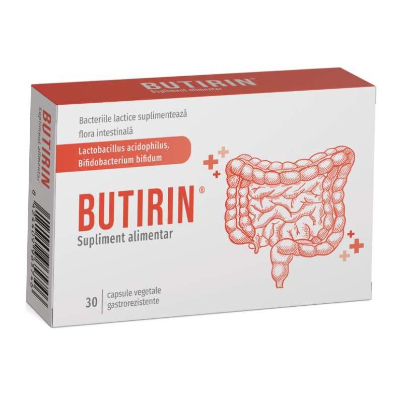 Butirin 30 capsule vegetale gastrorezistente Naturpharma