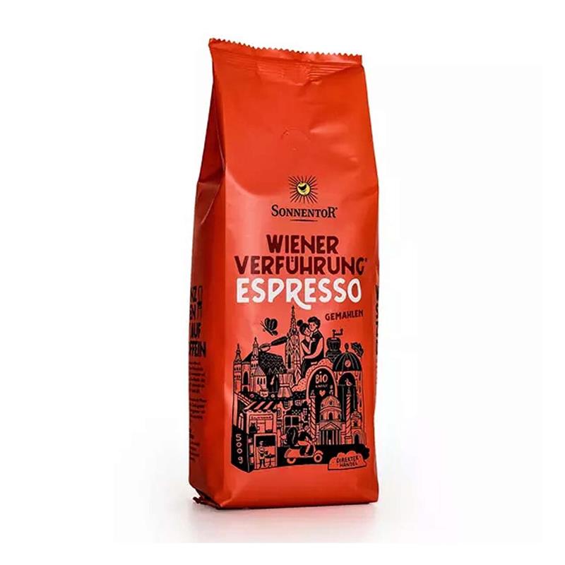 Cafea Espresso Macinata Ispita Vieneza Bio 500 grame Sonnentor