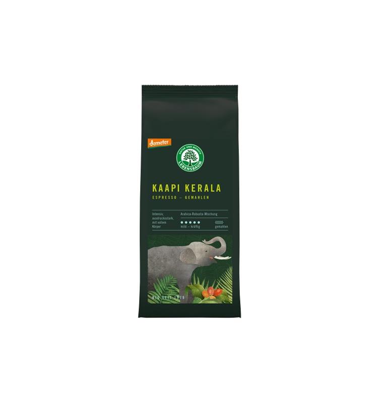 Cafea Macinata Expresso Arabica si Robusta Bio Lebensbaum 250gr