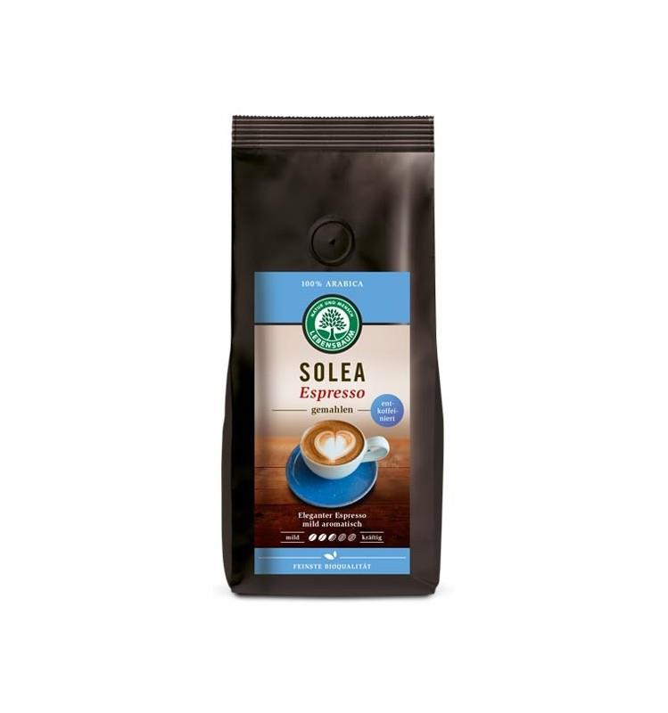 Cafea Macinata Solea Expresso Decofeinizata Bio 250gr Lebensbaum