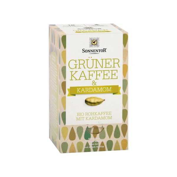 Cafea Verde Cardamom Eco Sonnentor 18dz