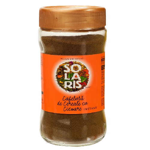 Cafeluta de Cereale si Cicoare Instant Solaris 100gr
